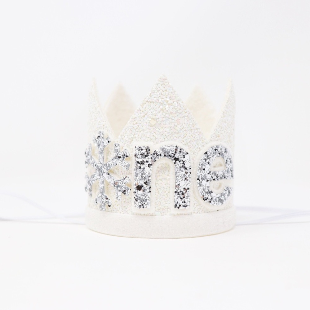 Winter Onederland First Birthday Crown